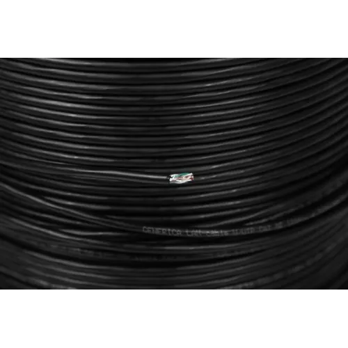 Кабель информационный ITK Generica BC3-C5E04-139-305-G кат.5E UTP 4 пары 24AWG LDPE внешний 305м черный
