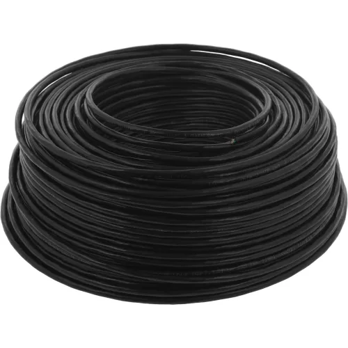 Кабель информационный ITK LC3-C5E04-139-100 кат.5E UTP 4 пары 24AWG LDPE внешний 100м черный