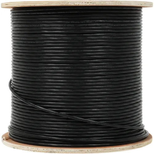 Кабель информационный ITK LC3-C5E04-139 кат.5E UTP 4 пары 24AWG LDPE внешний 305м черный