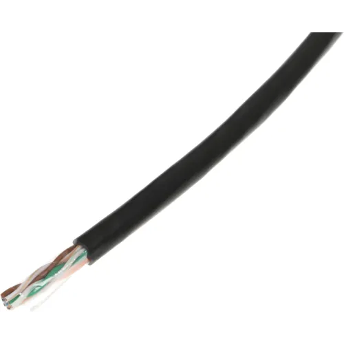 Кабель информационный ITK LC3-C5E04-139 кат.5E UTP 4 пары 24AWG LDPE внешний 305м черный