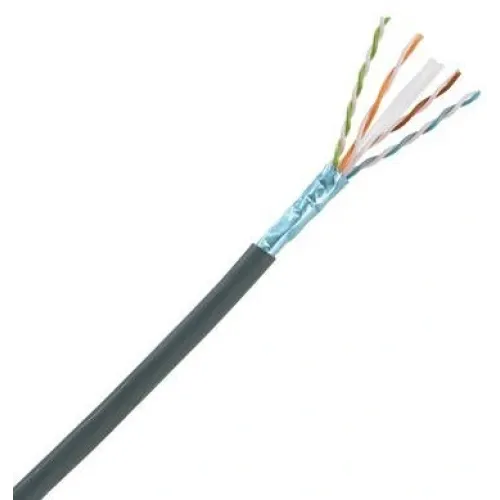 Кабель информационный Panduit PFO6X04BL-CEG кат.6A F/UTP 4 пары 23AWG OSP внешний 305м черный