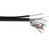 Кабель информационный Lanmaster TWT-5EFTP-UNV-TR кат.5E FTP 4 пары 24AWG PE внешний 305м черный