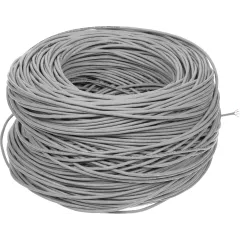 Кабель сетевой информационный Suprlan Standard 01-0328-9 кат.5E UTP 4 пары 24AWG PVC внутренний 305м серый