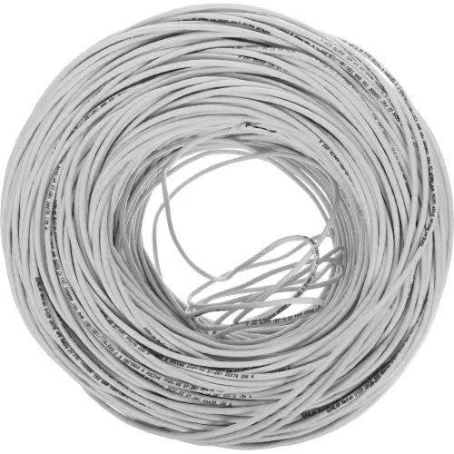 Кабель сетевой информационный Suprlan Median 01-0334-9 кат.5E UTP 4 пары 24AWG PVC внутренний 305м серый