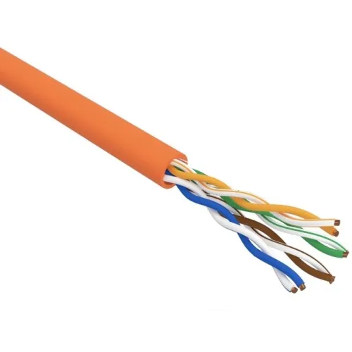 Кабель информационный Rexant 01-0049 кат.5E UTP 4 пары 24AWG LSZH внутренний 305м оранжевый