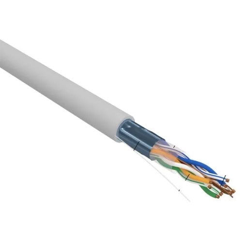 Кабель информационный PROconnect 01-0143  кат.5E UTP 4 пары 24AWG PVC внутренний 305м серый