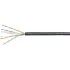 Кабель информационный Cabeus UTP-4P-Cat.6-SOLID-OUT-LSZH-UV кат.6 U/UTP 4 пары LSZH универсальный 305м черный