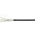 Кабель информационный Cabeus STP-4P-Cat.6a-SOLID-OUT-LSZH-UV кат.6A U/FTP 4 пары LSZH универсальный 305м черный