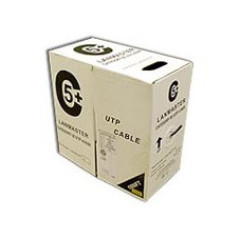 Кабель информационный Lanmaster LAN-5EUTP-OUT кат.5E UTP 4 пары 24AWG PE внешний 305м черный