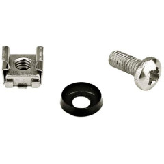 Винт Hyperline CNS-M6-16 с гайкой с шайбой (упак.:1шт)