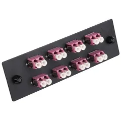 Панель LanmasterLAN-APM-8X2LC/OM4 1U 8xLC дупл. 50/125 OM4