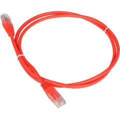 Патч-корд Lanmaster TWT-45-45-0.5-OR UTP RJ-45 вил.-вилка RJ-45 кат.5E 0.3м оранжевый ПВХ