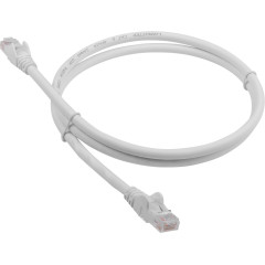 Патч-корд Lanmaster LAN-PC45/U6-2.0-WH UTP RJ-45 вил.-вилка RJ-45 кат.6 2м белый LSZH (уп.:1шт)
