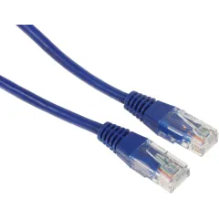Патч-корд Lanmaster TWT-45-45-0.3-BL UTP RJ-45 вил.-вилка RJ-45 кат.5E 0.3м синий ПВХ (уп.:1шт)