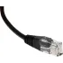 Патч-корд Lanmaster TWT-45-45-0.3-BK UTP RJ-45 вил.-вилка RJ-45 кат.5E 0.3м черный ПВХ (уп.:1шт)