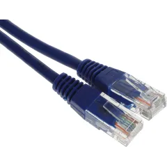 Патч-корд Lanmaster TWT-45-45-1.5-BL UTP RJ-45 вил.-вилка RJ-45 кат.5E 1.5м синий ПВХ (уп.:1шт)