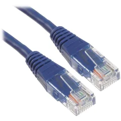 Патч-корд Lanmaster TWT-45-45-2.0-BL UTP RJ-45 вил.-вилка RJ-45 кат.5E 2м синий ПВХ (уп.:1шт)