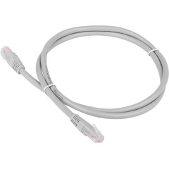 Патч-корд Lanmaster TWT-45-45-10/6-GY UTP RJ-45 вил.-вилка RJ-45 кат.6 10м серый ПВХ