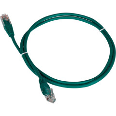 Патч-корд Lanmaster TWT-45-45-1.5-GN UTP RJ-45 вил.-вилка RJ-45 кат.5E 1.5м зеленый ПВХ