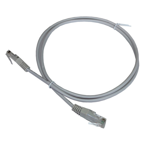 Патч-корд Lanmaster TWT2-45-45-2.0-GY UTP RJ-45 вил.-вилка RJ-45 кат.5E 2м серый ПВХ