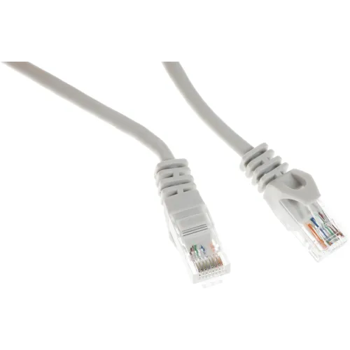 Патч-корд ITK PC01-C5EU-5M-G UTP RJ-45 вил.-вилка RJ-45 кат.5E 5м серый ПВХ (уп.:1шт)