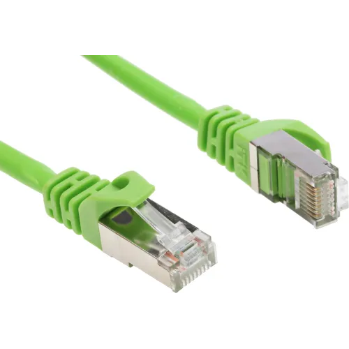 Патч-корд ITK PC02-C5EFL-5M FTP RJ-45 вил.-вилка RJ-45 кат.5E 5м зеленый LSZH (уп.:1шт)