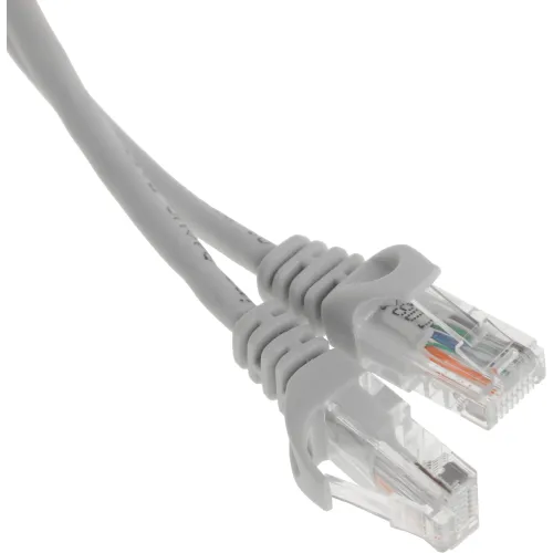 Патч-корд ITK PC01-C5EU-1M UTP RJ-45 вил.-вилка RJ-45 кат.5E 1м серый ПВХ (уп.:1шт)