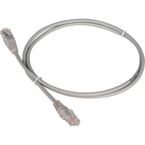 Патч-корд Lanmaster TWT-45-45-20-GY UTP RJ-45 вил.-вилка RJ-45 кат.5E 20м серый ПВХ (уп.:1шт)