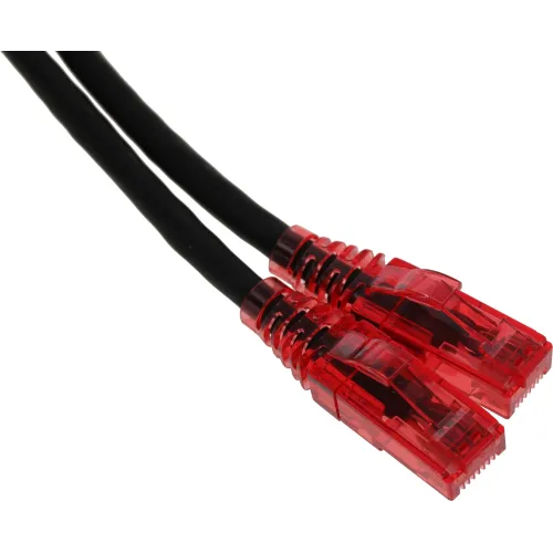 Патч-корд Hyperline PC-LPM-UTP-RJ45-RJ45-C5e-1.5M-LSZH-BK UTP RJ-45 вил.-вилка RJ-45 кат.5E 1.5м черный LSZH 24AWG