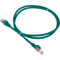 Патч-корд Lanmaster LAN-PC45/U6-0.5-GN UTP RJ-45 вил.-вилка RJ-45 кат.6 0.5м зеленый LSZH
