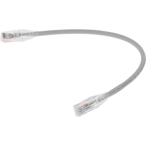 Патч-корд WRline WR-PC-RJ45-UTP-5E-0.3-GY FTP RJ-45 вил.-вилка RJ-45 кат.5E 0.3м серый LSZH (уп.:1шт)