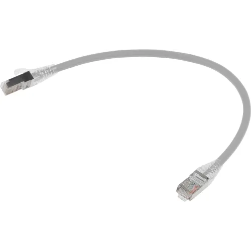 Патч-корд WRline WR-PC-RJ45-FTP-5E-0.3-GY FTP RJ-45 вил.-вилка RJ-45 кат.5E 0.3м серый LSZH