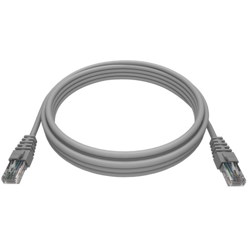 Патч-корд NTSS NTSS-PC-UTP-RJ45-5e-0.5-LSZH-GY UTP RJ-45 вил.-вилка RJ-45 кат.5E 0.5м серый LSZH 26AWG