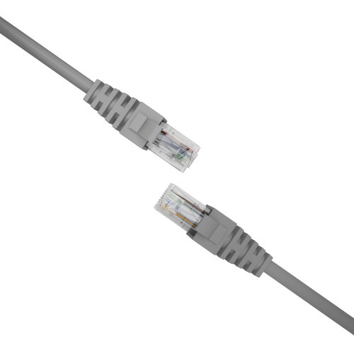 Патч-корд NTSS NTSS-PC-UTP-RJ45-5e-0.5-LSZH-GY UTP RJ-45 вил.-вилка RJ-45 кат.5E 0.5м серый LSZH 26AWG