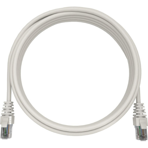 Патч-корд NTSS NTSS-PC-UTP-RJ45-5e-0.5-LSZH-WT UTP RJ-45 вил.-вилка RJ-45 кат.5E 0.5м белый LSZH 26AWG