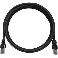 Патч-корд NTSS NTSS-PC-UTP-RJ45-5e-1.5-LSZH-BL UTP RJ-45 вил.-вилка RJ-45 кат.5E 1.5м черный LSZH 26AWG