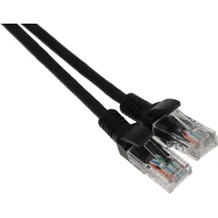 Патч-корд NTSS NTSS-PC-UTP-RJ45-5e-3.0-LSZH-BL UTP RJ-45 вил.-вилка RJ-45 кат.5E 3м черный LSZH 26AWG
