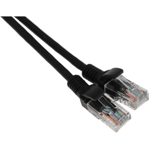 Патч-корд NTSS NTSS-PC-UTP-RJ45-5e-3.0-LSZH-BL UTP RJ-45 вил.-вилка RJ-45 кат.5E 3м черный LSZH 26AWG