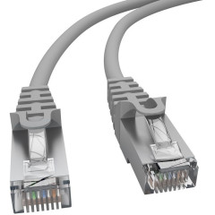 Патч-корд NTSS NTSS-PC-FTP-RJ45-5e-0.5-LSZH-GY FTP RJ-45 вил.-вилка RJ-45 кат.5E 0.5м серый LSZH 26AWG