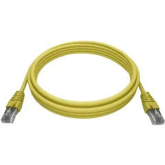 Патч-корд NTSS NTSS-PC-UTP-RJ45-5e-0.15-LSZH-YL UTP RJ-45 вил.-вилка RJ-45 кат.5E 0.15м желтый LSZH