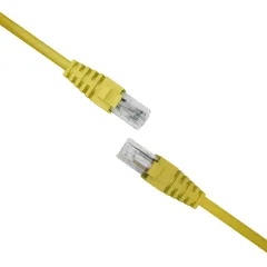 Патч-корд NTSS NTSS-PC-UTP-RJ45-5e-0.15-LSZH-YL UTP RJ-45 вил.-вилка RJ-45 кат.5E 0.15м желтый LSZH