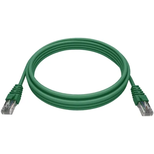 Патч-корд NTSS NTSS-PC-UTP-RJ45-5e-0.3-LSZH-GN UTP RJ-45 вил.-вилка RJ-45 кат.5E 0.3м зеленый LSZH