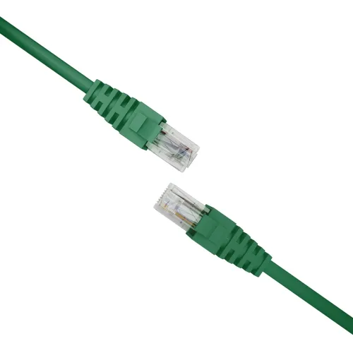 Патч-корд NTSS NTSS-PC-UTP-RJ45-5e-0.3-LSZH-GN UTP RJ-45 вил.-вилка RJ-45 кат.5E 0.3м зеленый LSZH
