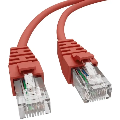 Патч-корд NTSS NTSS-PC-UTP-RJ45-5e-0.15-LSZH-RD UTP RJ-45 вил.-вилка RJ-45 кат.5E 0.15м красный LSZH