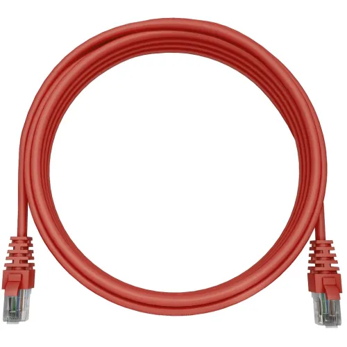 Патч-корд NTSS NTSS-PC-UTP-RJ45-5e-0.15-LSZH-RD UTP RJ-45 вил.-вилка RJ-45 кат.5E 0.15м красный LSZH