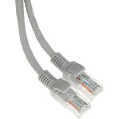Патч-корд Rexant 18-1001 UTP RJ-45 вил.-вилка RJ-45 кат.5E 0.5м серый ПВХ