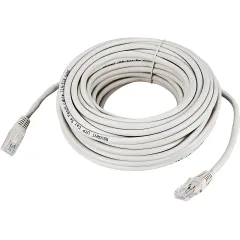 Патч-корд Rexant 18-1009 UTP RJ-45 вил.-вилка RJ-45 кат.5E 10м серый ПВХ