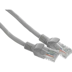 Патч-корд Rexant 18-1010 UTP RJ-45 вил.-вилка RJ-45 кат.5E 15м серый ПВХ