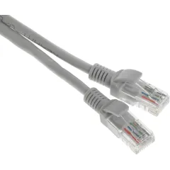 Патч-корд Rexant 18-1007 UTP RJ-45 вил.-вилка RJ-45 кат.5E 5м серый ПВХ