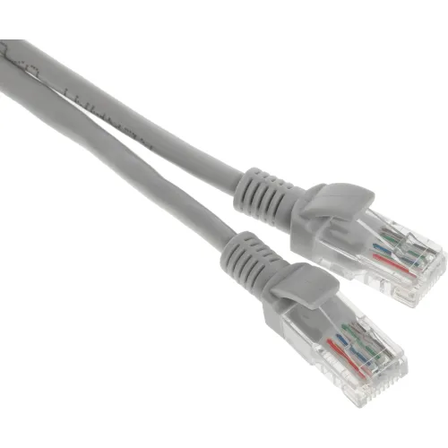 Патч-корд Rexant 18-1007 UTP RJ-45 вил.-вилка RJ-45 кат.5E 5м серый ПВХ